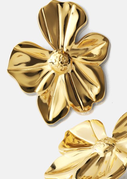 Florina Oorbellen - 18k Verguld