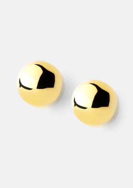 Orb Earrings - 18k Verguld