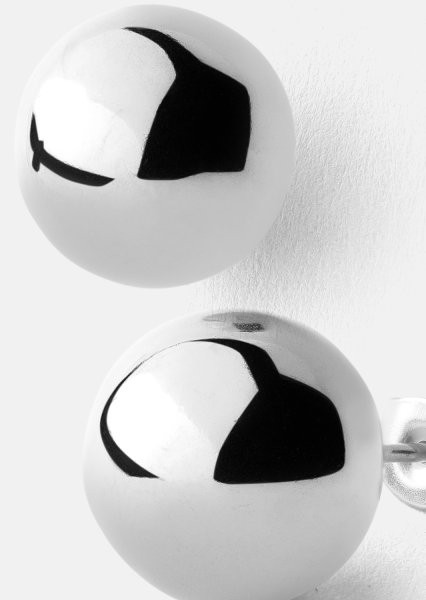 Orb Earrings - Verzilverd