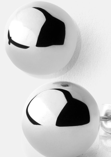 Orb Earrings - Verzilverd