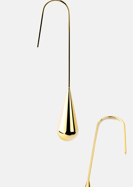 Oorbel Golden Drop Elegance - 18k Verguld