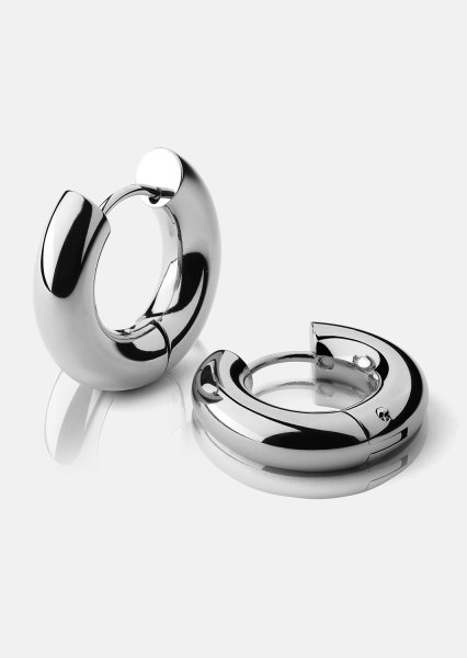 Oorbellen Bold Glow – Verzilverd