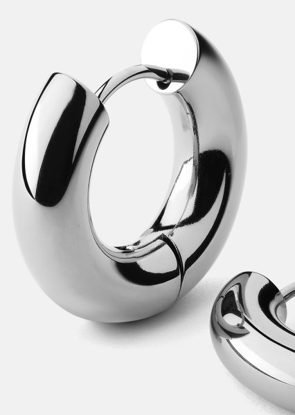 Oorbellen Bold Glow – Verzilverd