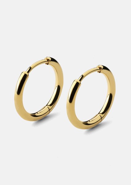Oorbel Creoler - 18k Verguld