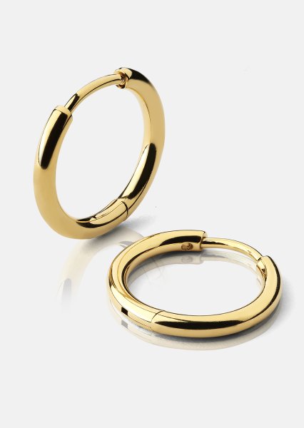Oorbel Creoler - 18k Verguld