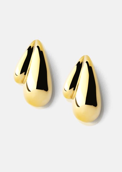 Oorbellen Gilded Drop – 18k Verguld