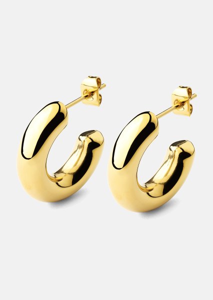 Oorbellen Breeze – 18k Verguld