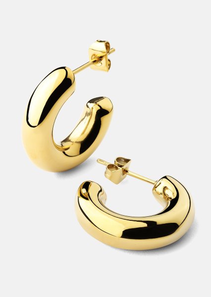 Oorbellen Breeze – 18k Verguld