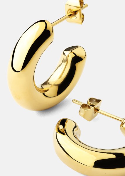 Oorbellen Breeze – 18k Verguld