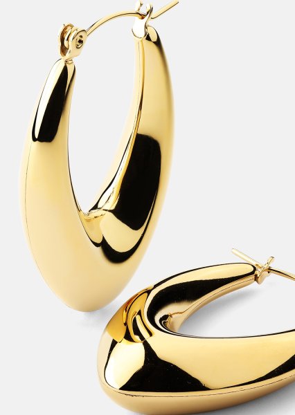 Oorbellen Sway – 18k Verguld