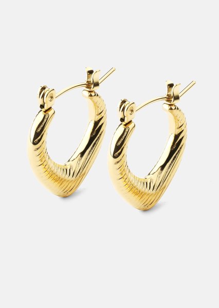 Oorbellen Elegans – 18k Verguld