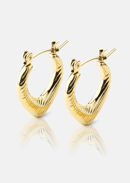 Oorbellen Elegans – 18k Verguld