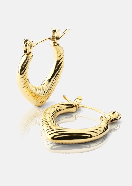 Oorbellen Elegans – 18k Verguld