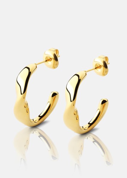 Oorbel Flow Gleam - 18k Verguld