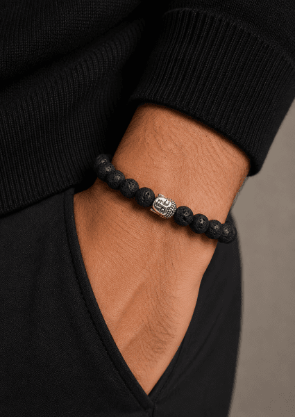 Kralenarmband Ebon Guardian