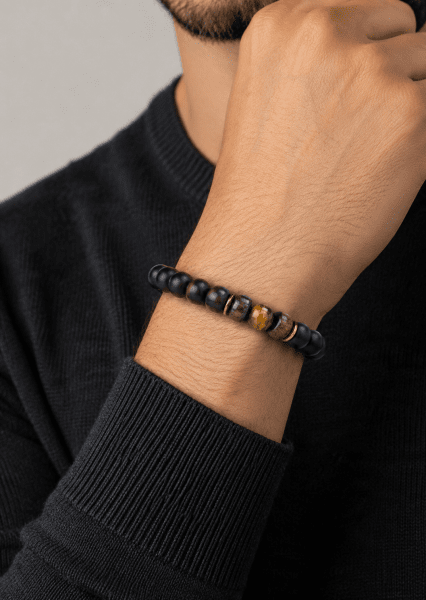 Kralenarmband Ebon Valor