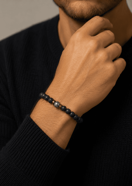 Kralenarmband Midnight Pulse