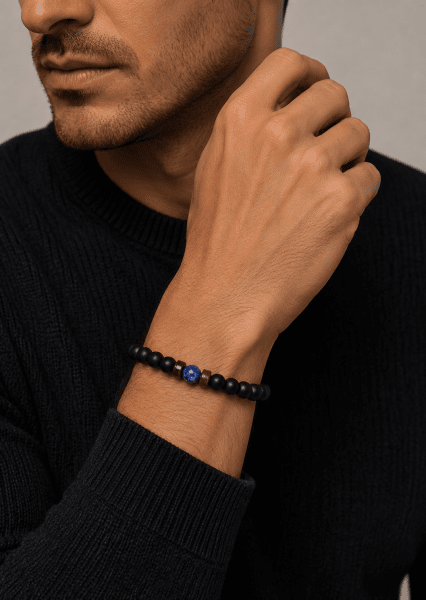 Kralenarmband Obsidian Legacy