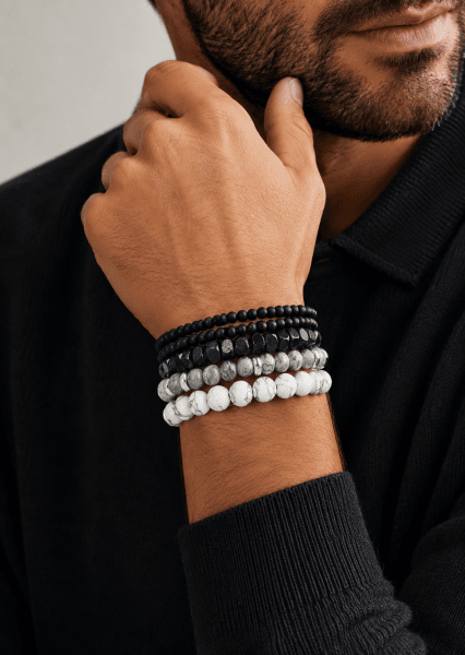 Kralenarmband Obsidian Realm