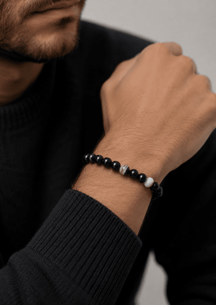Kralenarmband Obsidian Stride
