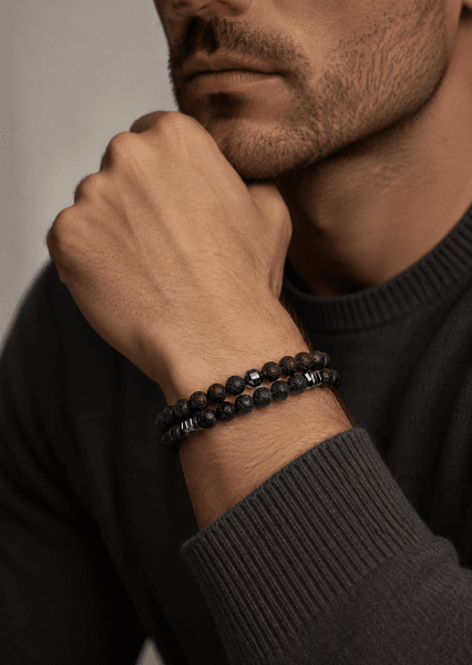 Kralenarmband Onyx Fusion