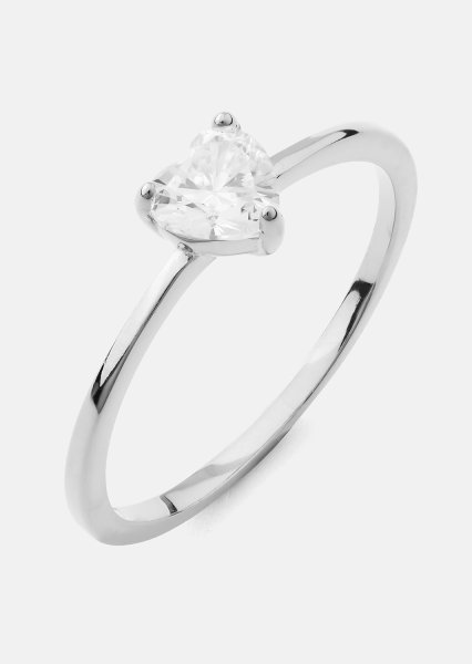 Ring Lumine - Verzilverd
