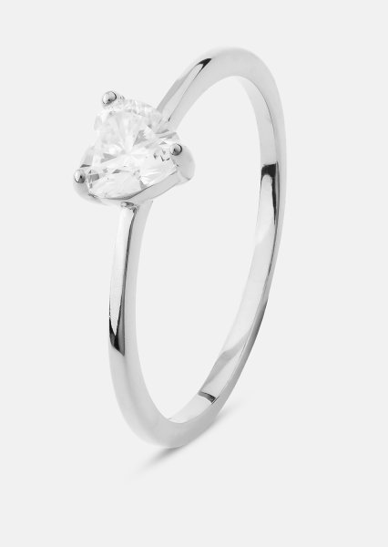 Ring Lumine - Verzilverd