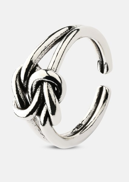 Infinity Knot - Verzilverd
