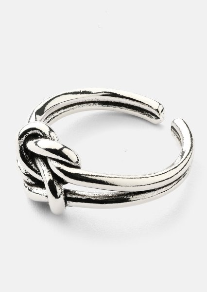 Infinity Knot - Verzilverd