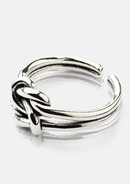 Infinity Knot - Verzilverd