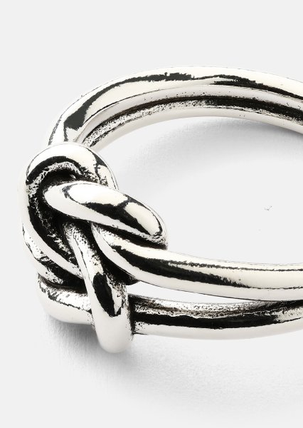 Infinity Knot - Verzilverd