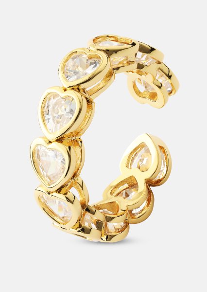 Ring Heartfelt Love - 18k Verguld