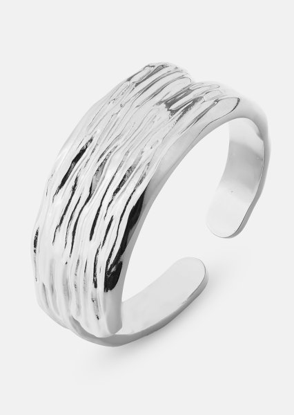 Wavena Ring - Verzilverd