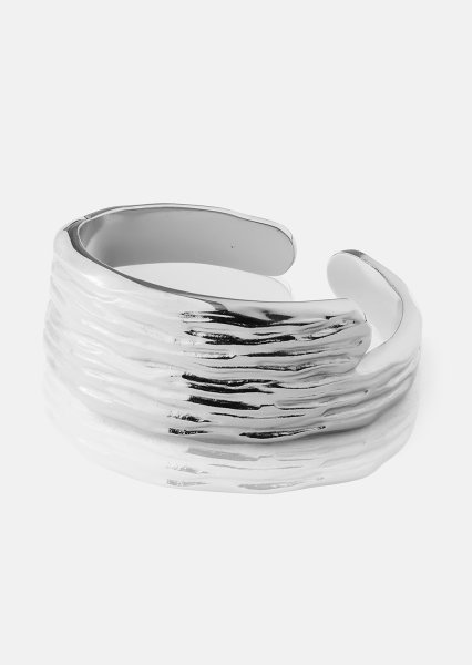 Wavena Ring - Verzilverd