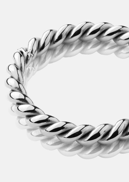 Ring Silver Twist- Verzilverd