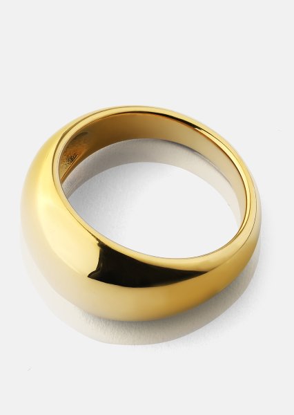 Ring Harmonia - Verguld met 18k goud