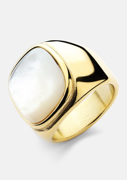 Ring Blanche - Verguld met 18k goud