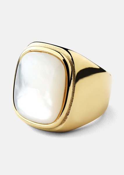 Ring Blanche - Verguld met 18k goud