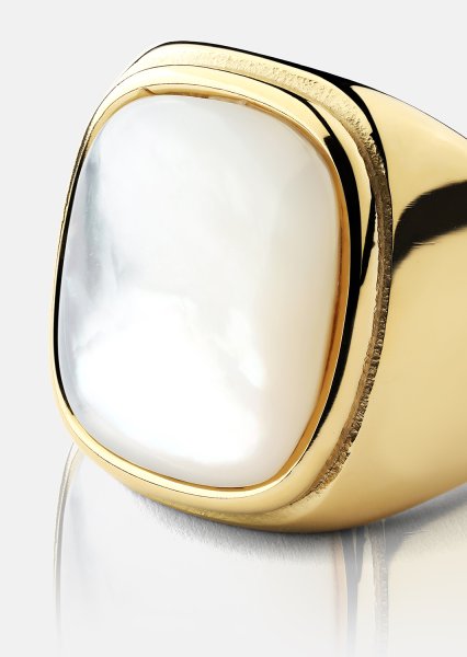 Ring Blanche - Verguld met 18k goud