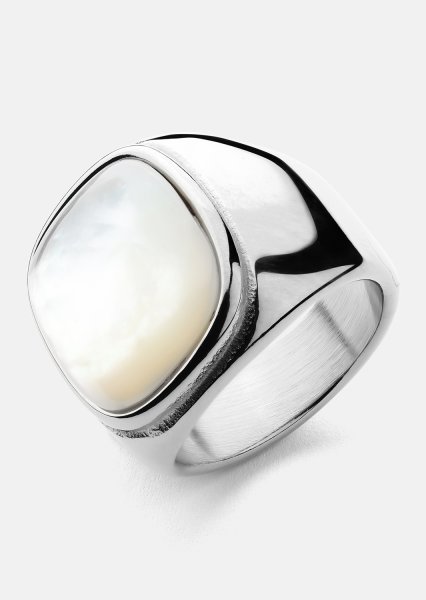 Ring Blanche - Verzilverd