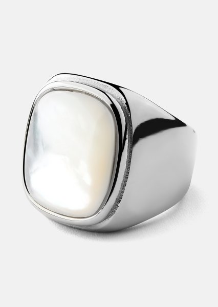 Ring Blanche - Verzilverd