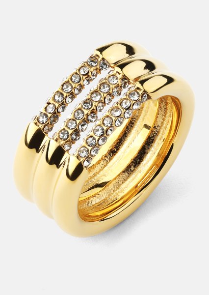 Ring Lumière - Verguld met 18k goud