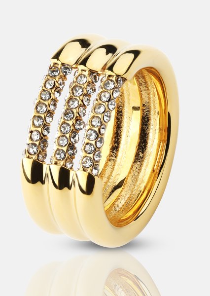 Ring Lumière - Verguld met 18k goud