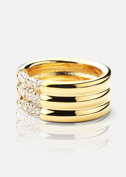 Ring Lumière - Verguld met 18k goud