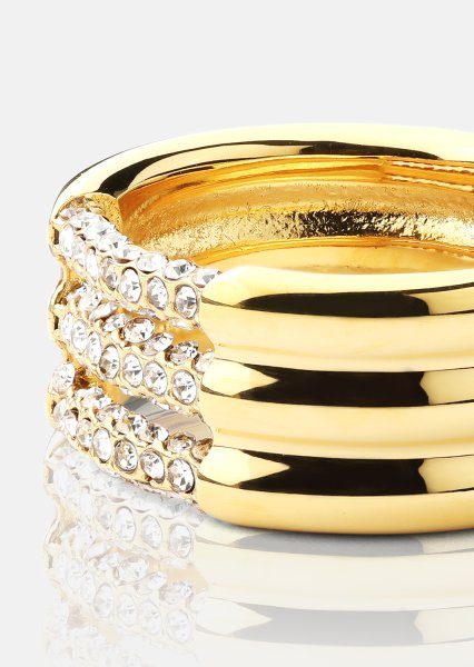 Ring Lumière - Verguld met 18k goud