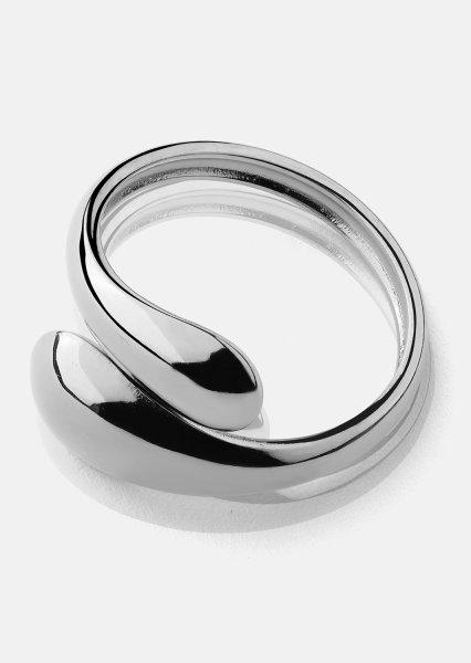 Ring Bold Drops - Verzilverd