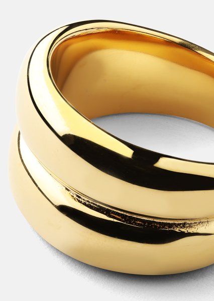 Ring Radiant - Verguld met 18k goud