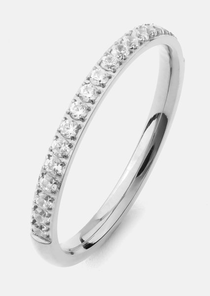 Ring Gloomy - Verzilverd