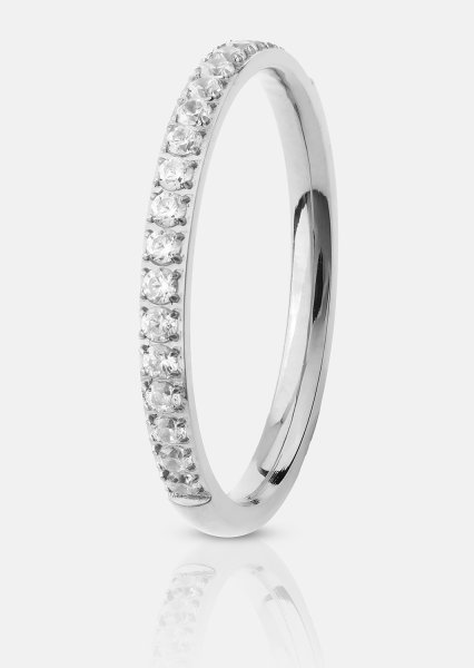 Ring Gloomy - Verzilverd