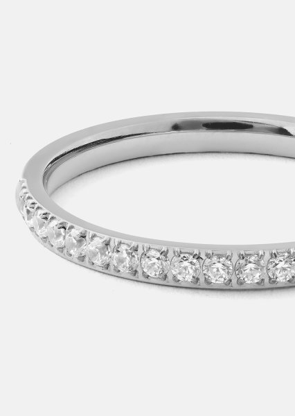 Ring Gloomy - Verzilverd